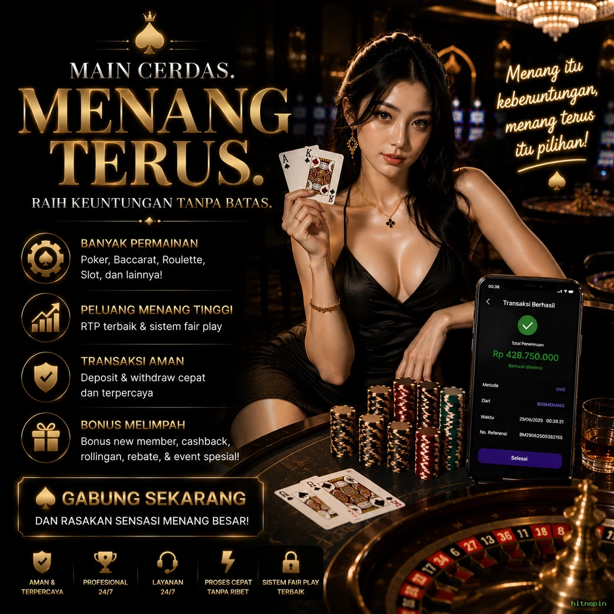 Berbagai Jenis Permainan yang Tersedia di hitnspin